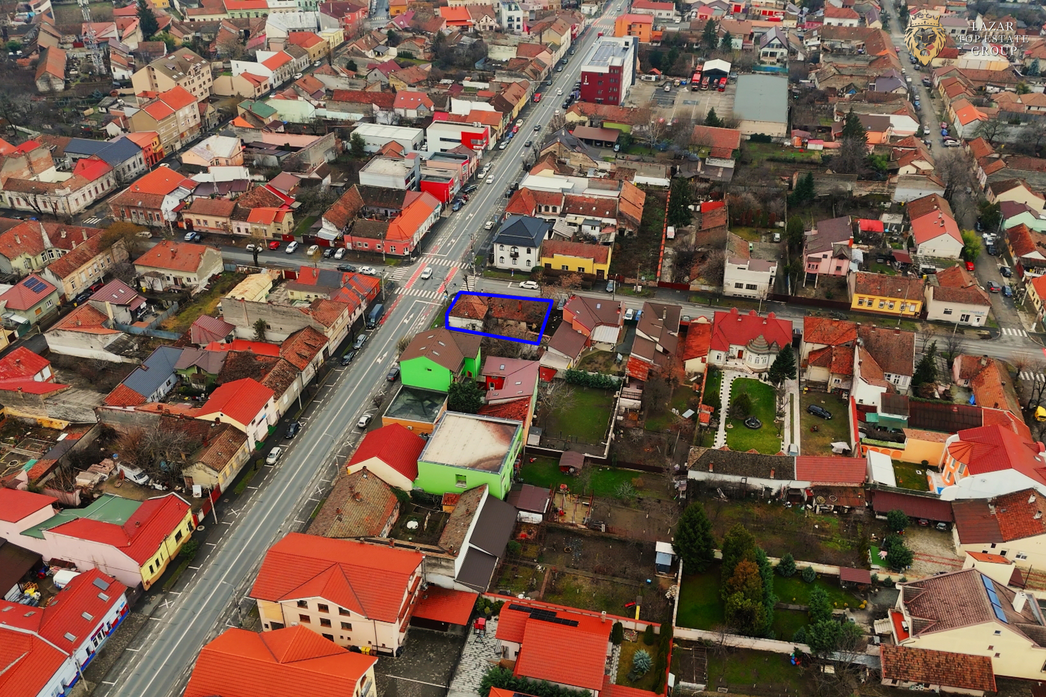 Teren- 2 fornturi stradale de vanzare pe Andrei Saguna