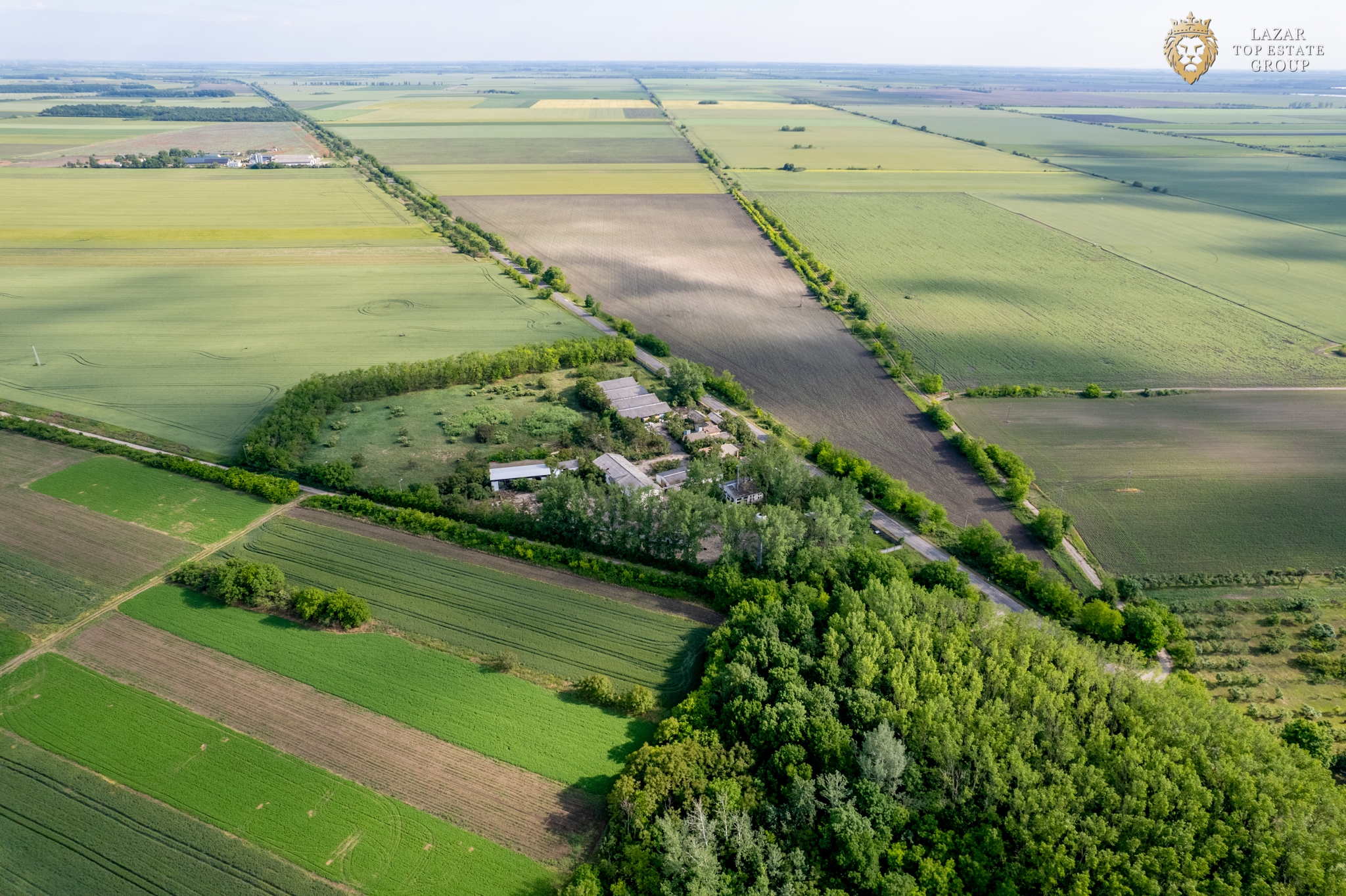 Cladire industriala de vanzare cu potential 3,5 ha in Batania