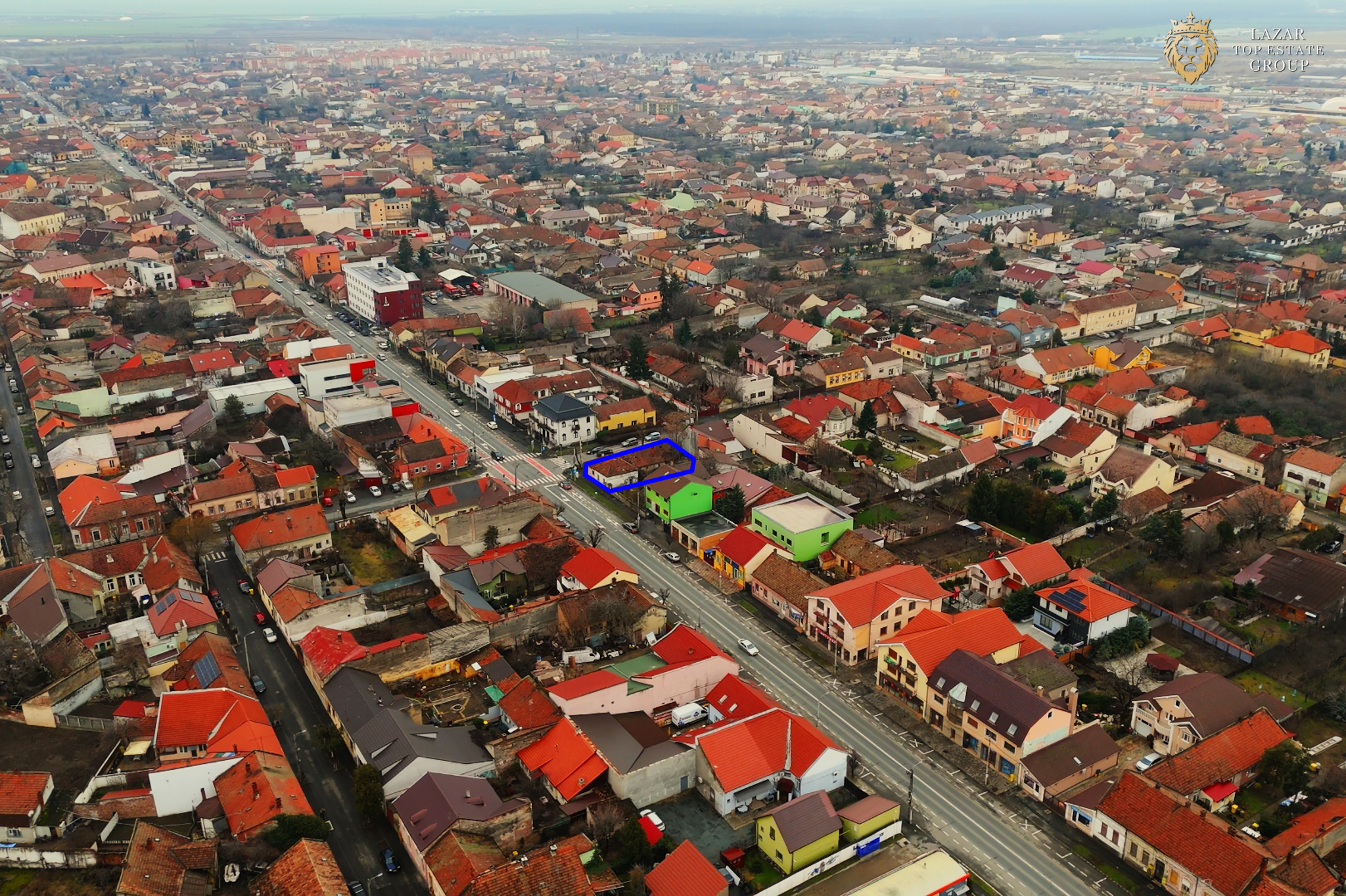 Teren- 2 fornturi stradale de vanzare pe Andrei Saguna