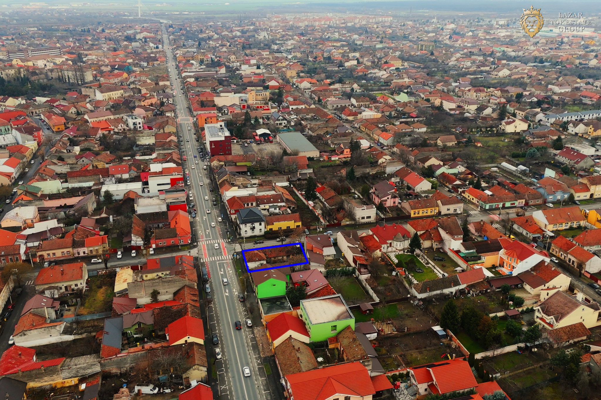 Teren- 2 fornturi stradale de vanzare pe Andrei Saguna