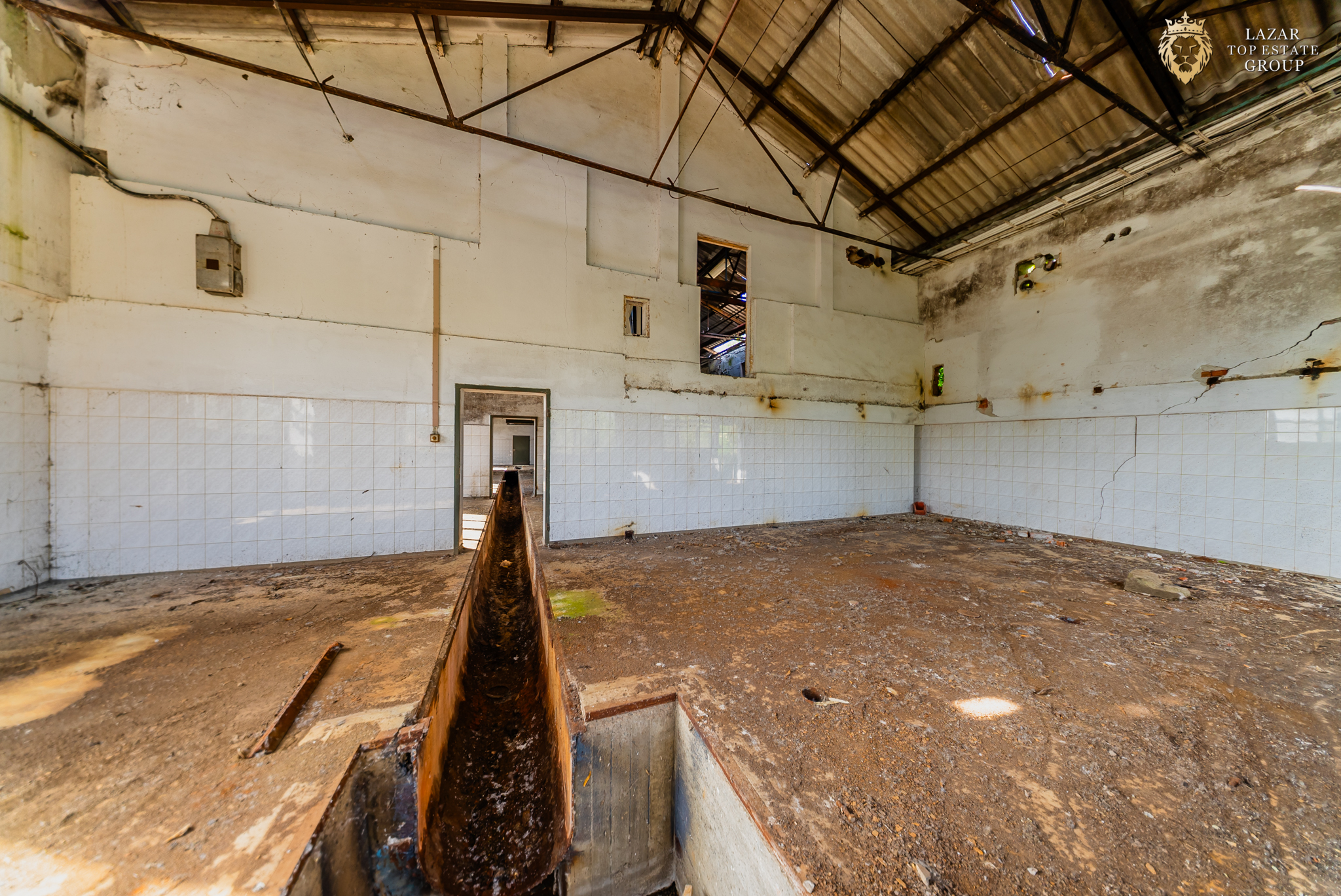 Cladire industriala de vanzare cu potential 3,5 ha in Batania
