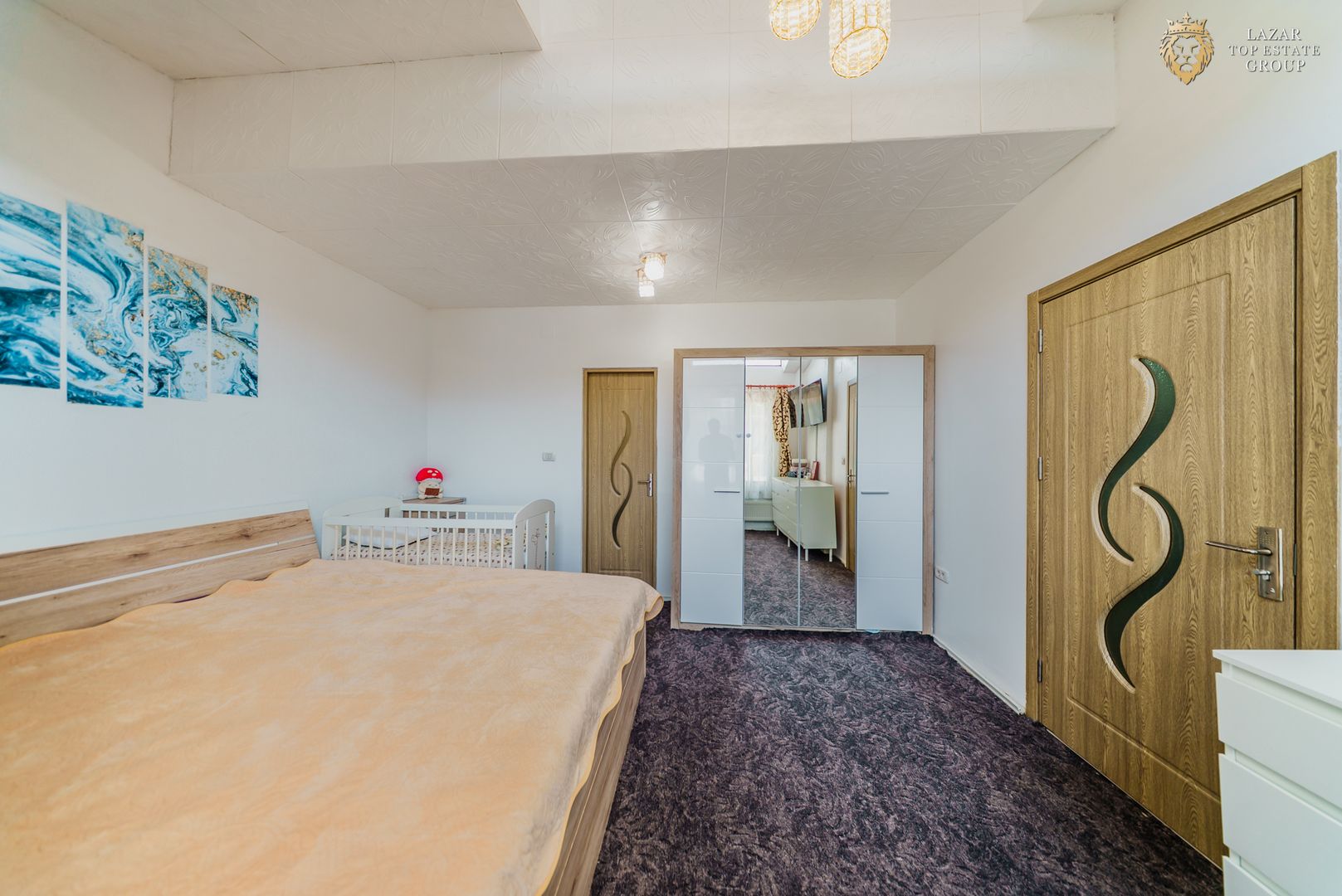 Casă 3 camere de vânzare – Cartier Verde