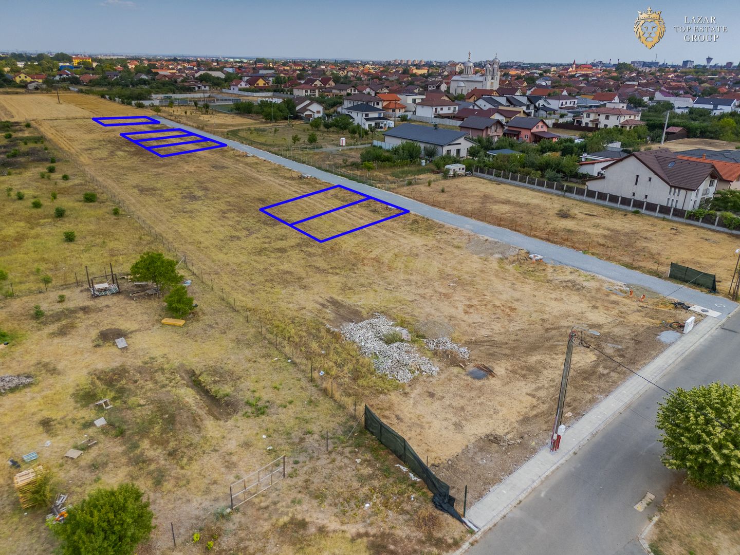 Teren de vânzare – Cartier Albertina, Grădiște | Stradă privată