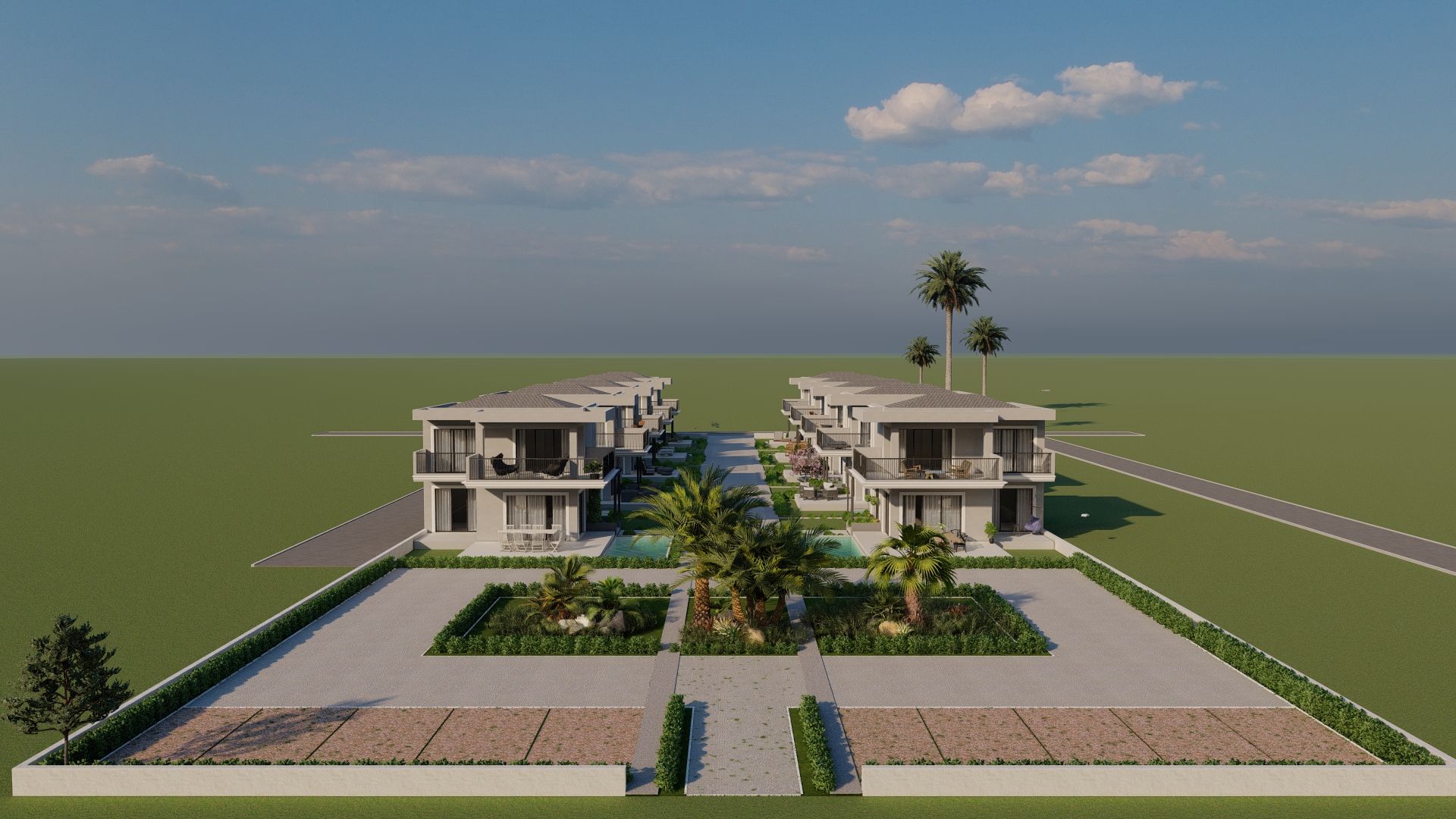 Complex rezidențial exclusivist de vile moderne în Grecia