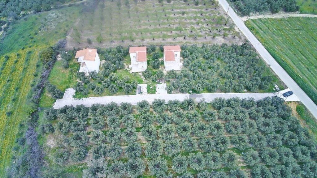 Complex exclusivist cu 3 vile individuale în Paralia Ofriniou Grecia